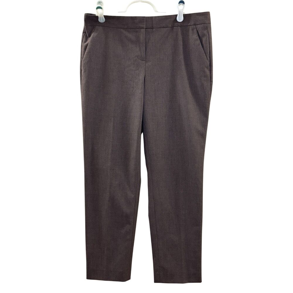Vince Camuto Ankle Dress Pants Slim Fit Taupe Brown Size 6